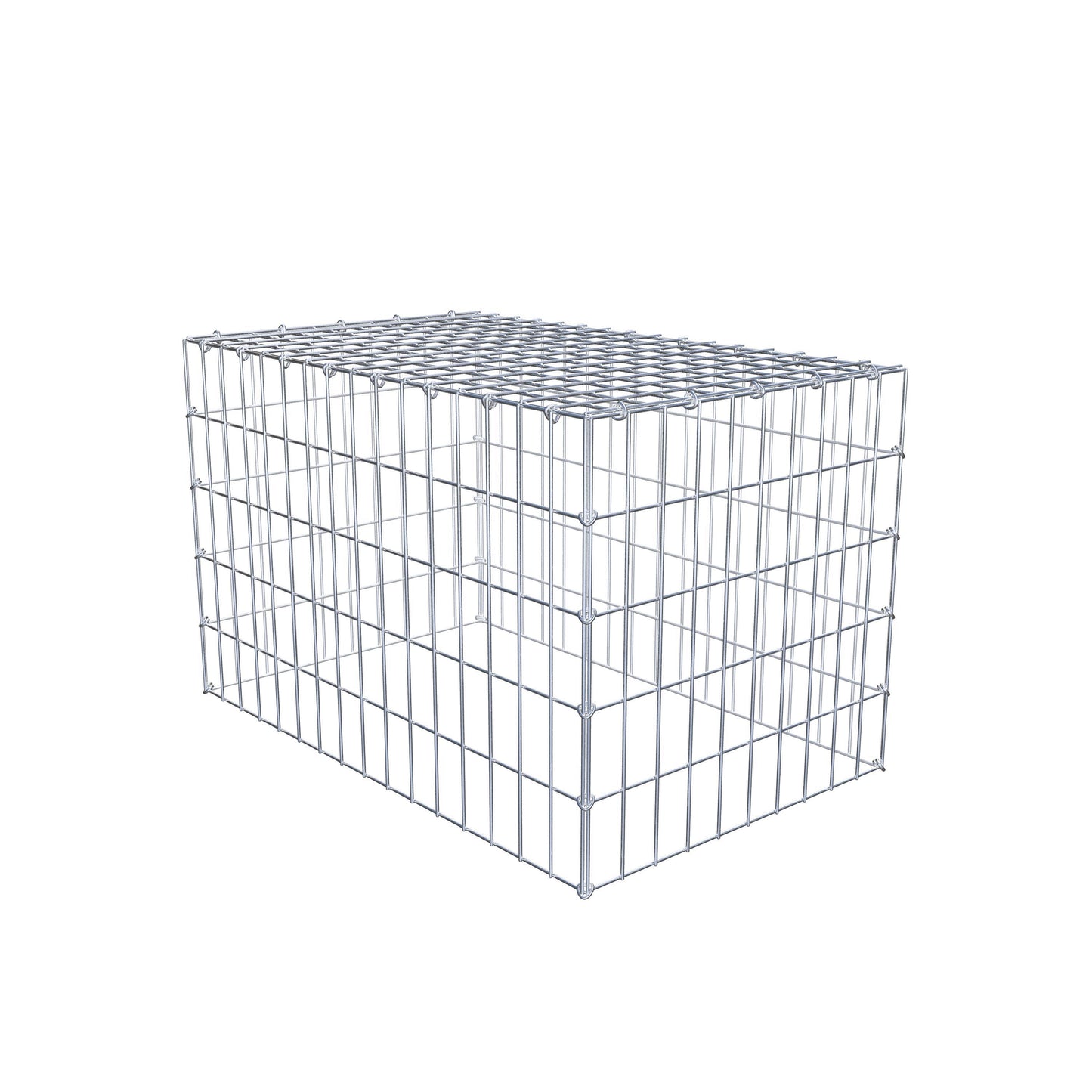 Toegevoegde pool type 3 80 cm x 50 cm x 50 cm (L x H x D), maaswijdte 5 cm x 10 cm, C-ring