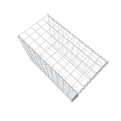 Add-on schanskorf type 2 100 cm x 70 cm x 50 cm (L x H x D), maaswijdte 10 cm x 10 cm, spiraal