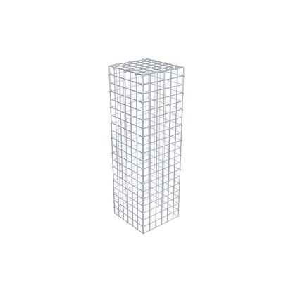Monteret gabion type 3 100 cm x 30 cm x 30 cm (L x H x D), maskestørrelse 5 cm x 5 cm, C-ring
