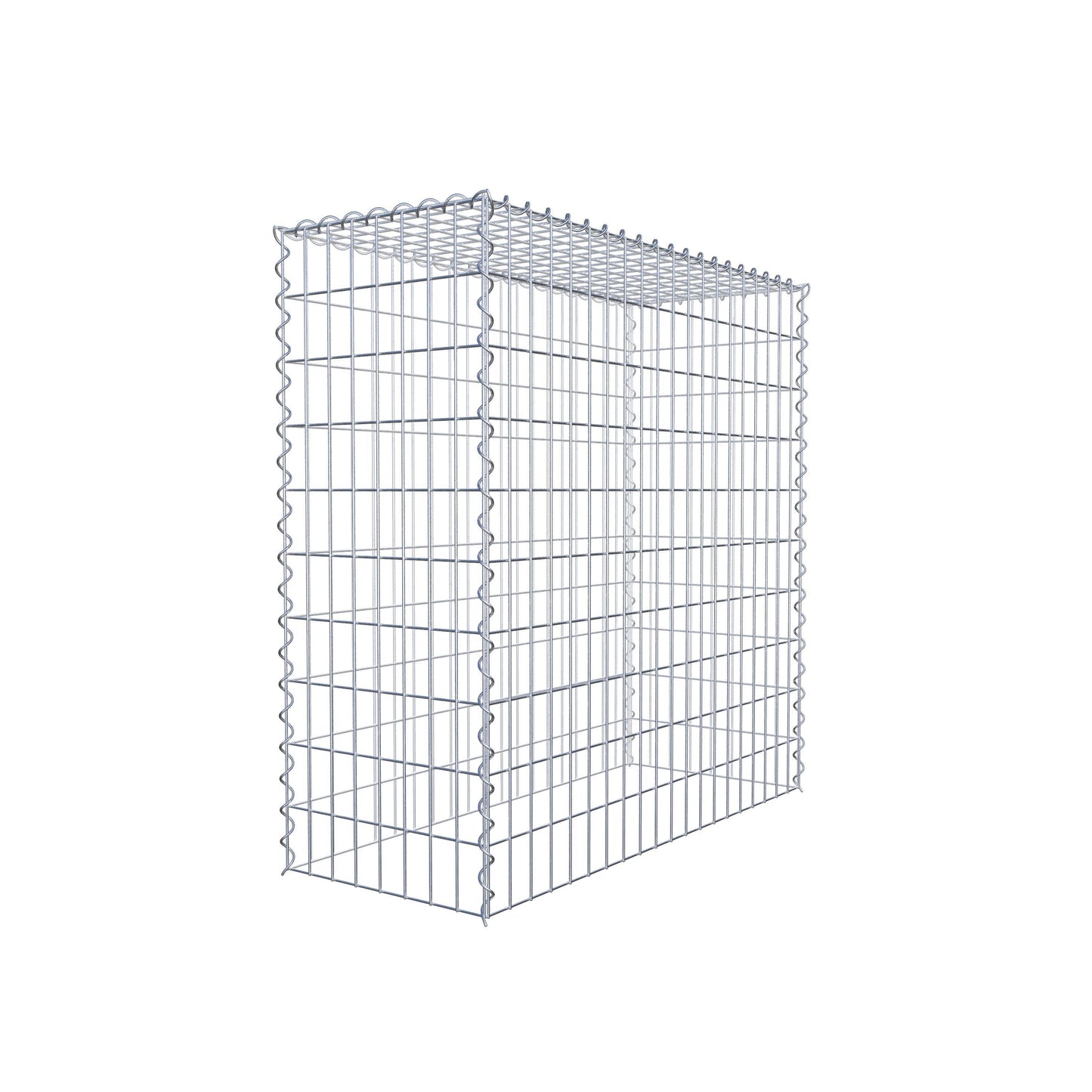 Add-on schanskorf type 3 100 cm x 100 cm x 40 cm (L x H x D), maaswijdte 5 cm x 10 cm, spiraalvormig