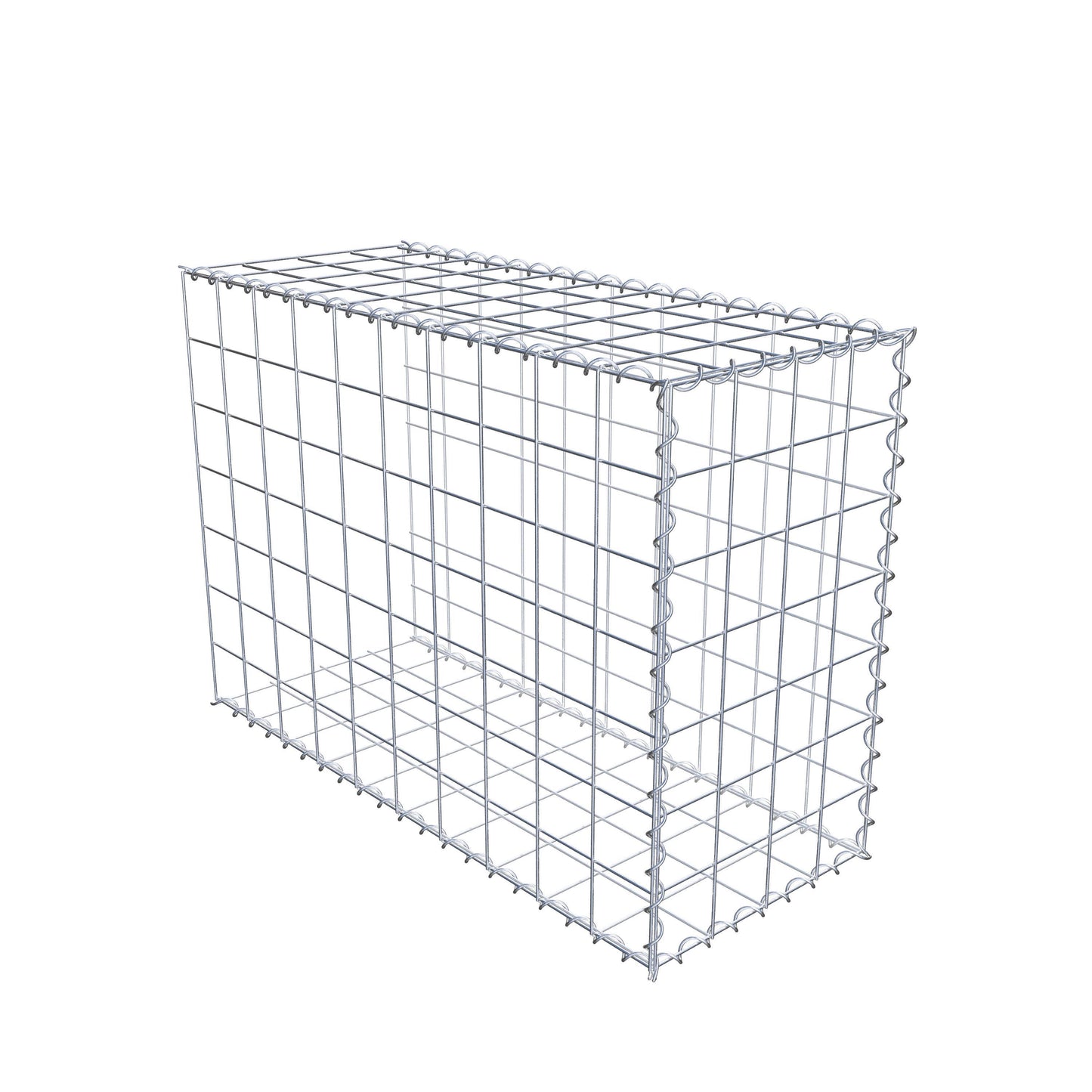 Add-on schanskorf type 2 100 cm x 70 cm x 40 cm (L x H x D), maaswijdte 10 cm x 10 cm, spiraal