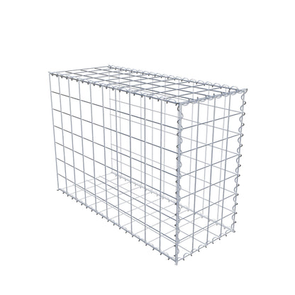 Add-on schanskorf type 2 100 cm x 70 cm x 40 cm (L x H x D), maaswijdte 10 cm x 10 cm, spiraal