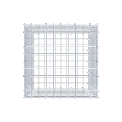 Gabion 50 cm x 50 cm x 50 cm (L x H x D), mesh size 5 cm x 5 cm, C-ring