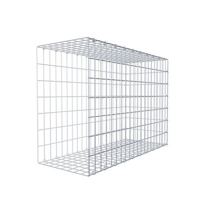 Opzetpaal type 2 100 cm x 70 cm x 40 cm, maaswijdte 5 cm x 10 cm, C-ring