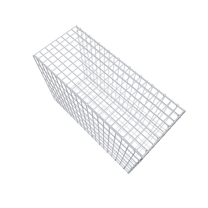Opzetpaal type 2 100 cm x 70 cm x 40 cm, maaswijdte 5 cm x 10 cm, C-ring