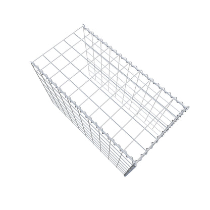 Add-on schanskorf type 4 100 cm x 70 cm x 50 cm (L x H x D), maaswijdte 10 cm x 10 cm, spiraal