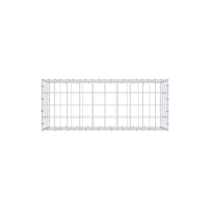 Gabion 100 cm x 40 cm x 40 cm (L x H x P), mailles 10 cm x 10 cm, anneau en C