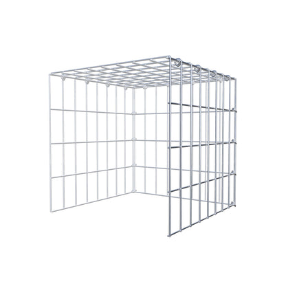 Extra gabion typ 4 40 cm x 40 cm x 40 cm (L x H x D), maskstorlek 5 cm x 10 cm, C-ring