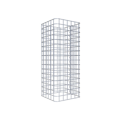 Gabion column square 32 cm x 32 cm, 80 cm height, MW 5 cm x 5 cm