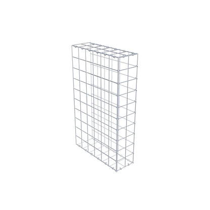 Type 2 oplegkorf 100 cm x 60 cm x 20 cm (L x H x D), maaswijdte 10 cm x 10 cm, C-ring