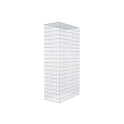 Fourche rapportée type 3 200 cm x 100 cm x 50 cm (L x H x P), mailles 5 cm x 10 cm, anneau en C