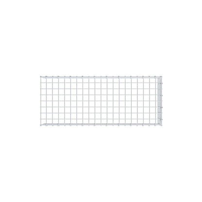 Monteret gabion type 4 100 cm x 20 cm x 40 cm (L x H x D), maskestørrelse 5 cm x 5 cm, C-ring