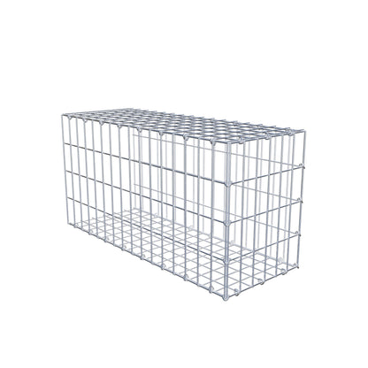 Toegevoegde pool type 2 80 cm x 40 cm x 30 cm, maaswijdte 5 cm x 10 cm, C-ring