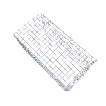 Opbouw schanskorf type 4 100 cm x 50 cm x 50 cm (L x H x D), maaswijdte 5 cm x 10 cm, C-ring