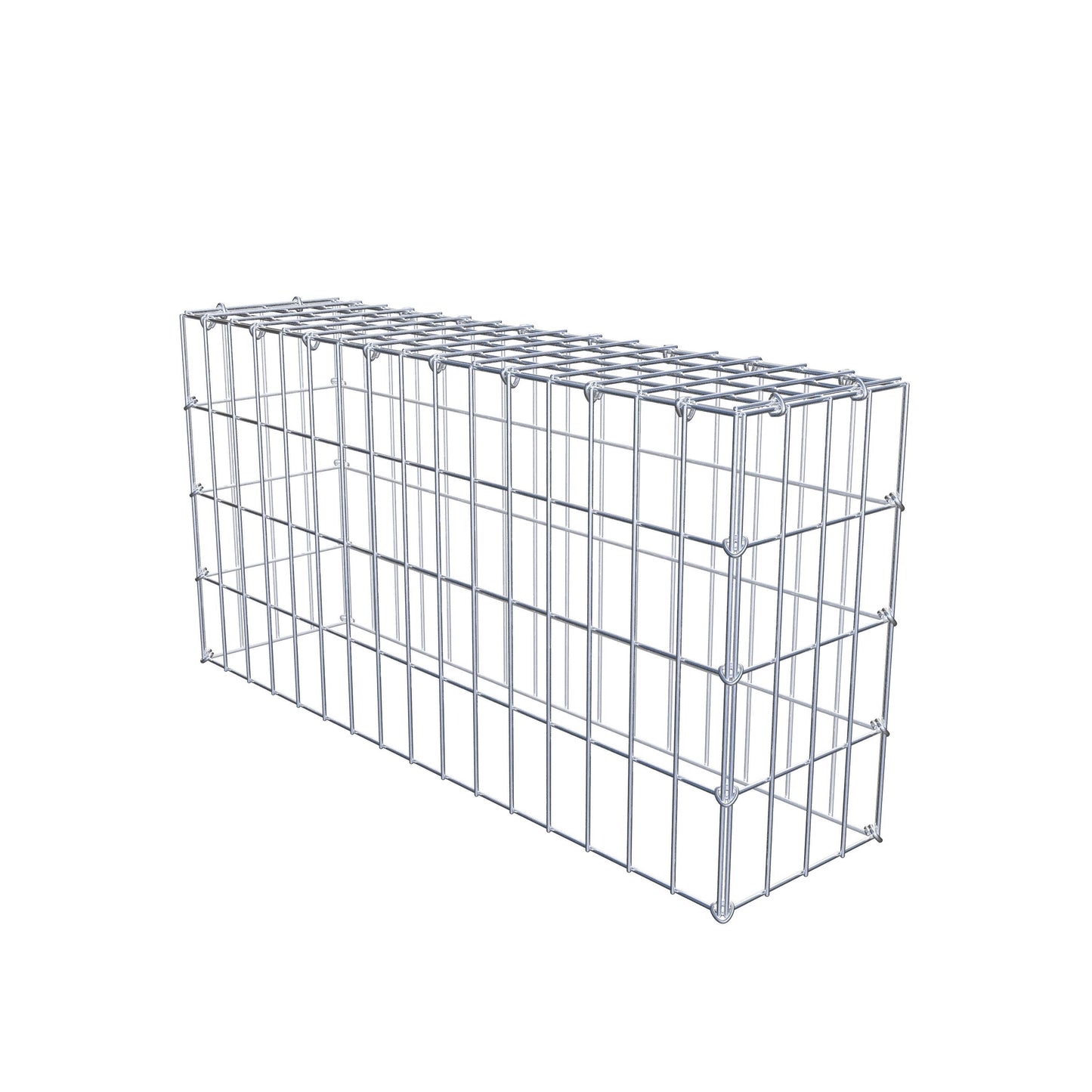Toegevoegde pool type 3 80 cm x 40 cm x 20 cm (L x H x D), maaswijdte 5 cm x 10 cm, C-ring