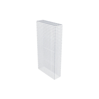 Anbaugabione Typ 3 200 cm x 100 cm x 30 cm (L x H x T), Maschenweite 5 cm x 5 cm, C-Ring