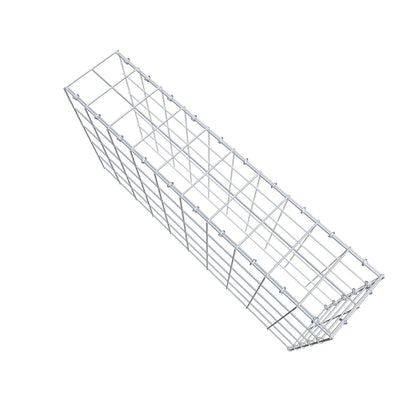 Type 4 oplegkorf 100 cm x 50 cm x 20 cm (L x H x D), maaswijdte 10 cm x 10 cm, C-ring