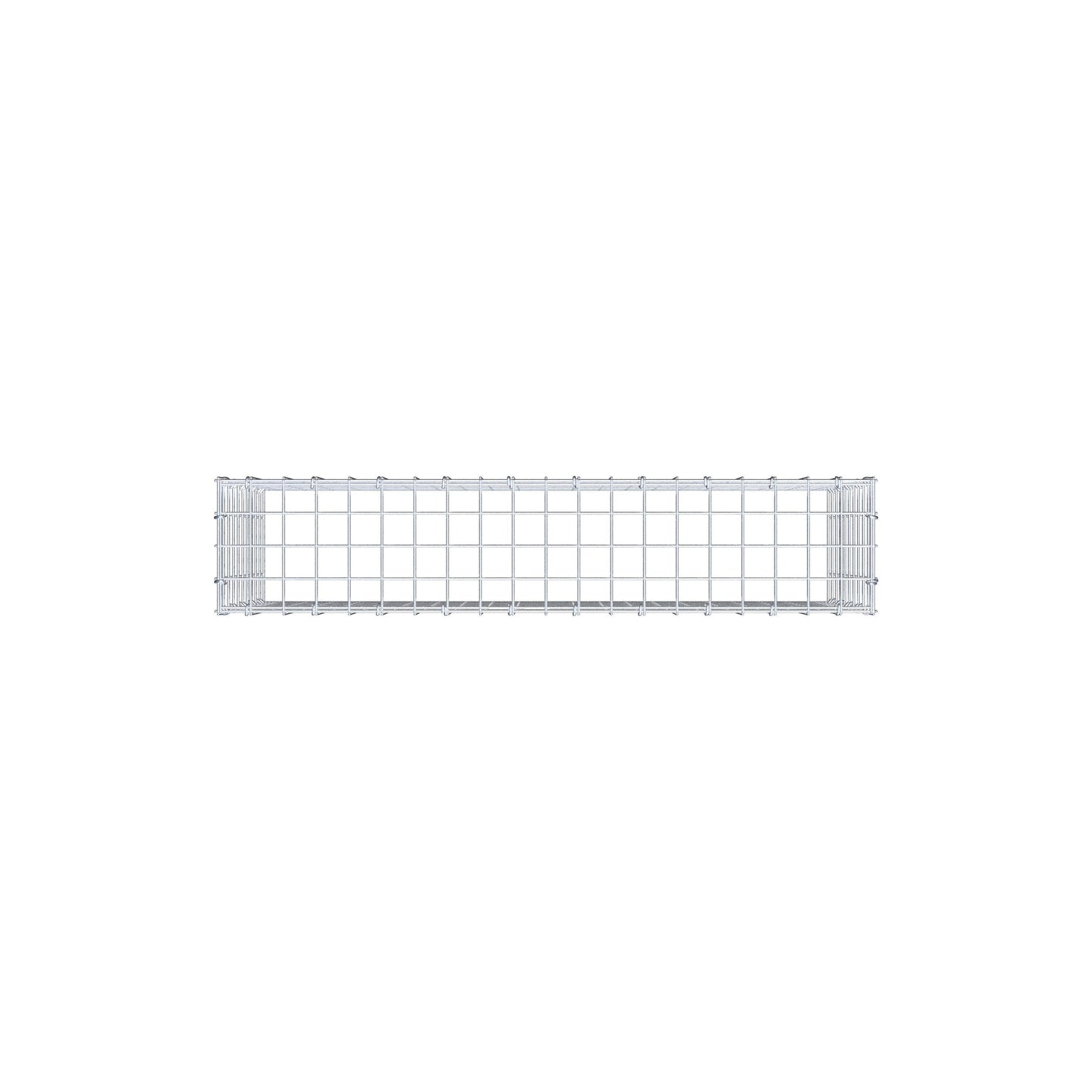 Gabião Tipo 3 100 cm x 50 cm x 20 cm (C x A x P), malhagem 5 cm x 5 cm, anel C