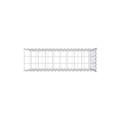 Gabião tipo 2 100 cm x 60 cm x 30 cm (C x A x P), malhagem 10 cm x 10 cm, espiral