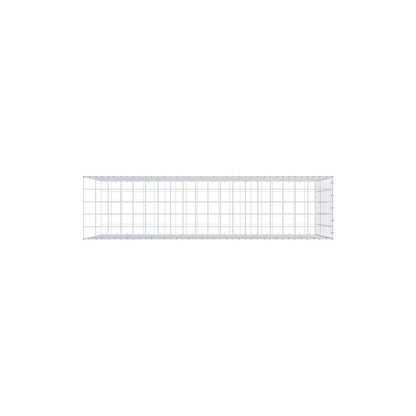 Opzetpaal type 2 200 cm x 100 cm x 50 cm (L x H x D), maaswijdte 10 cm x 10 cm, C-ring
