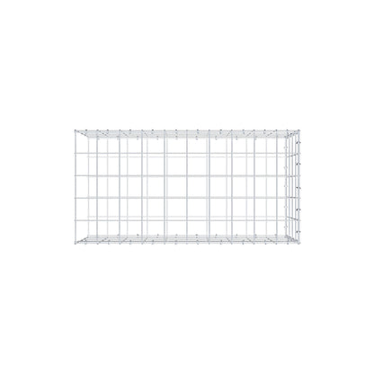 Gavión complementario de tipo 2 100 cm x 40 cm x 50 cm (L x A x P), malla 10 cm x 10 cm, anillo en C