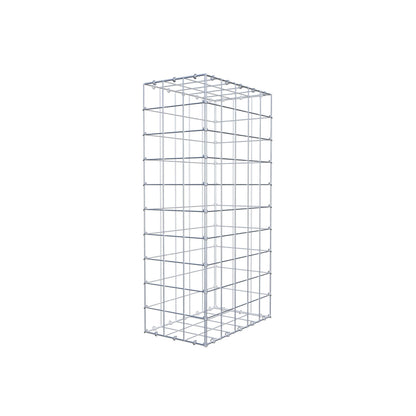 Gabion 100 cm x 50 cm x 30 cm (L x H x D), mesh size 10 cm x 10 cm, C-ring
