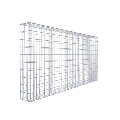 Gabbione 200 cm x 100 cm x 20 cm (L x H x P), maglia 5 cm x 10 cm, anello a C