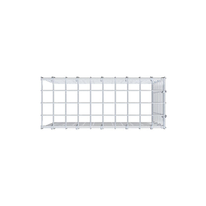 Toegevoegde pool type 4 50 cm x 40 cm x 20 cm (L x H x D), maaswijdte 5 cm x 5 cm, C-ring