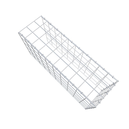 Type 4 oplegkorf 100 cm x 50 cm x 30 cm (L x H x D), maaswijdte 10 cm x 10 cm, C-ring