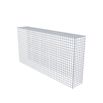 Add-on schanskorf type 4 200 cm x 100 cm x 30 cm (L x H x D), maaswijdte 5 cm x 5 cm, spiraalvormig