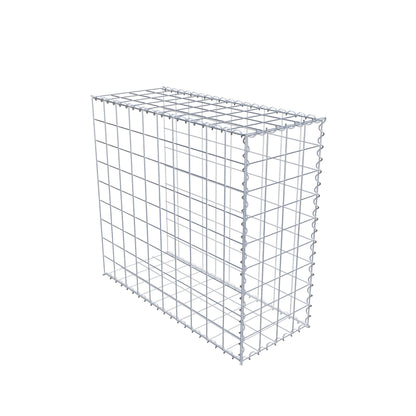 Anbaugabione Typ 2 100 cm x 90 cm x 40 cm (L x H x T), Maschenweite 10 cm x 10 cm, Spirale