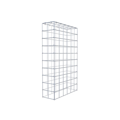 Type 3 oplegkorf 100 cm x 60 cm x 20 cm (L x H x D), maaswijdte 10 cm x 10 cm, C-ring