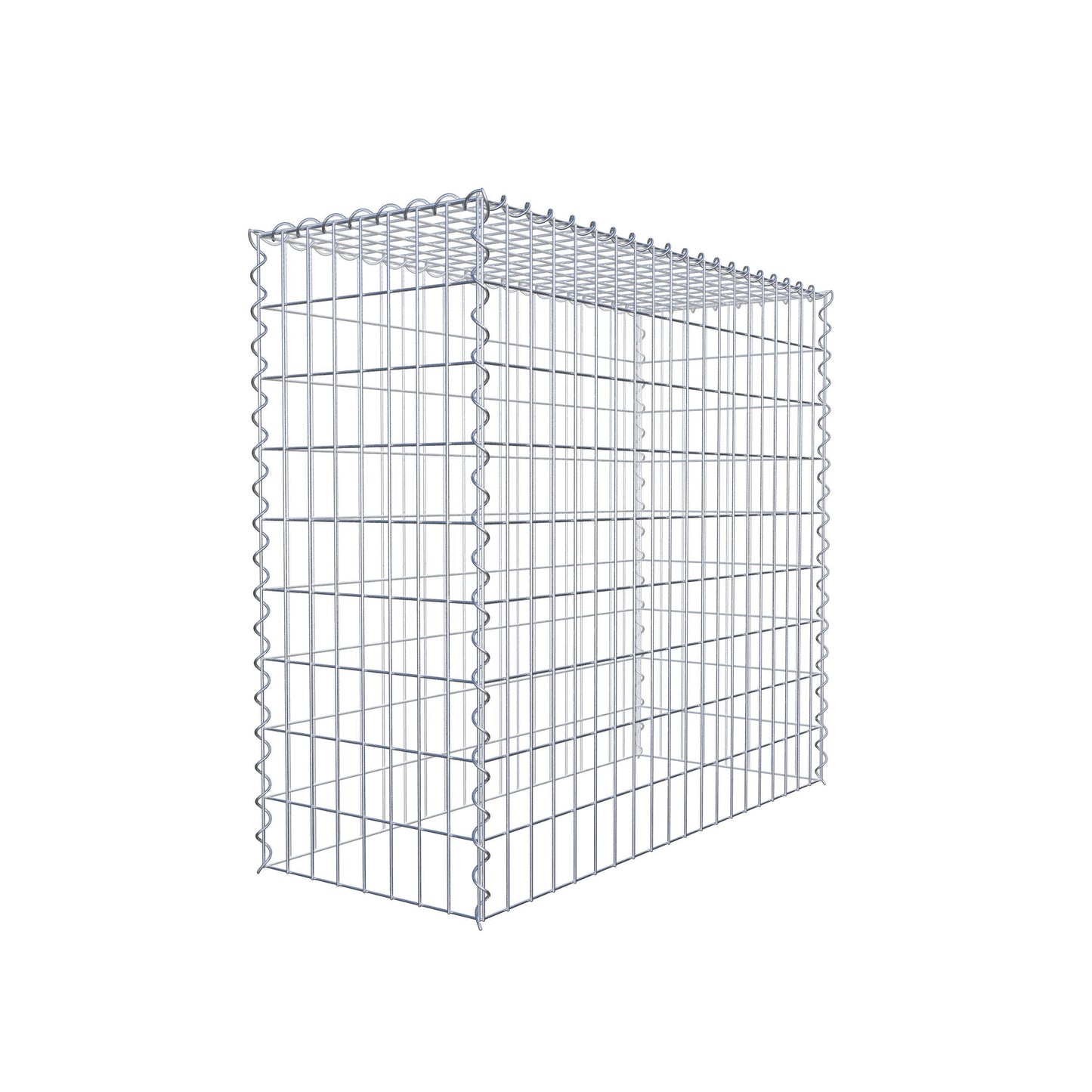 Gabbione aggiuntivo tipo 3 100 cm x 90 cm x 40 cm (L x H x P), maglia 5 cm x 10 cm, spirale