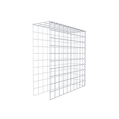 Add-on schanskorf type 4 100 cm x 100 cm x 30 cm (L x H x D), maaswijdte 10 cm x 10 cm, spiraal