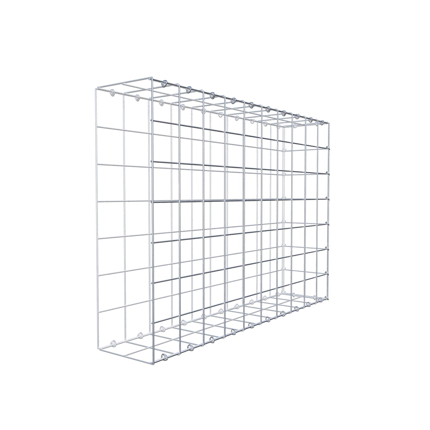 Fourche rapportée type 2 100 cm x 70 cm x 20 cm (L x H x P), mailles 10 cm x 10 cm, anneau en C