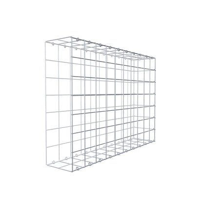 Fourche rapportée type 2 100 cm x 70 cm x 20 cm (L x H x P), mailles 10 cm x 10 cm, anneau en C