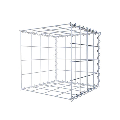 Gabião tipo 2 40 cm x 40 cm x 40 cm (C x A x P), malhagem 10 cm x 10 cm, espiral