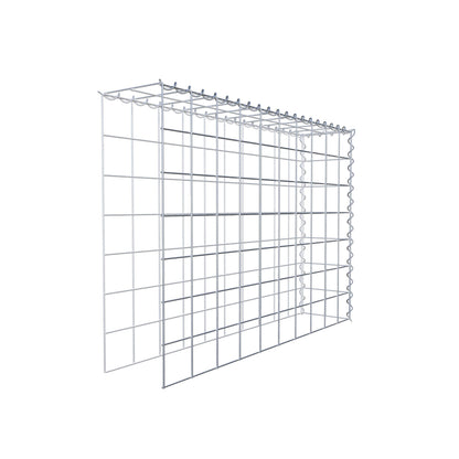 Gabião Tipo 4 100 cm x 70 cm x 20 cm (C x A x P), malhagem 10 cm x 10 cm, espiral