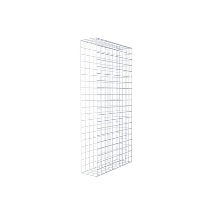Opzetpaal type 2 200 cm x 100 cm x 30 cm (L x H x D), maaswijdte 10 cm x 10 cm, C-ring