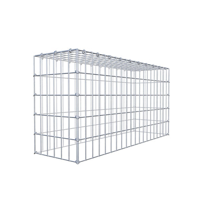 Monteret gabion type 3 100 cm x 50 cm x 30 cm (L x H x D), maskestørrelse 5 cm x 10 cm, C-ring