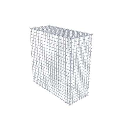 Add-on schanskorf type 2 100 cm x 100 cm x 40 cm (L x H x D), maaswijdte 5 cm x 5 cm, spiraalvormig
