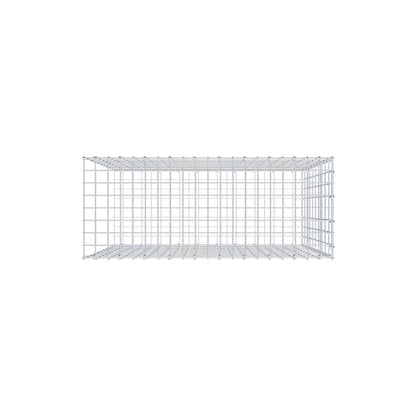 Fourche rapportée type 2 100 cm x 100 cm x 40 cm, mailles 5 cm x 10 cm, anneau en C