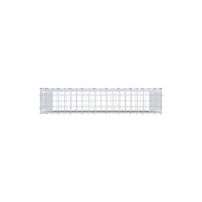 Schanskorf 100 cm x 70 cm x 20 cm (L x H x D), maaswijdte 5 x 5 cm, spiraalring