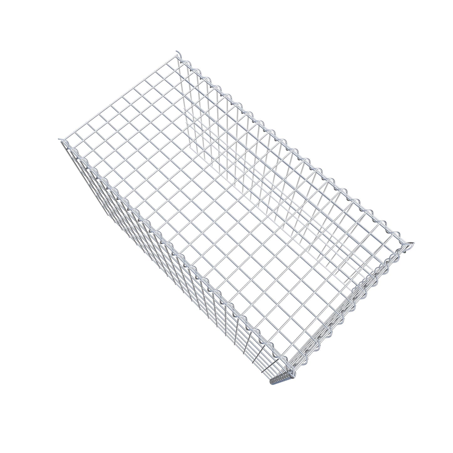Gavión complementario tipo 4 100 cm x 60 cm x 50 cm (L x A x P), malla 5 cm x 10 cm, espiral
