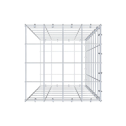 Pile aggiuntivo tipo 2 80 cm x 40 cm x 40 cm (L x H x P), maglia 10 cm x 10 cm, anello a C