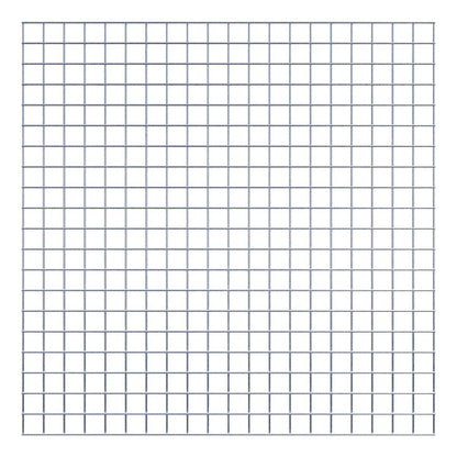 Decorative trellis / trellis (including mounting material) mesh size 5 x 5 cm