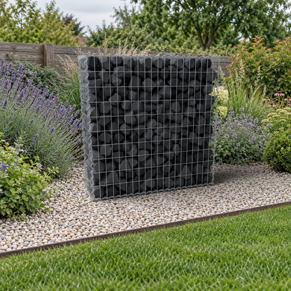 Schanskorf 100 cm x 100 cm x 30 cm (L x H x D), maaswijdte 5 cm x 10 cm, spiraal