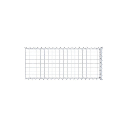 Gabião tipo 4 100 cm x 20 cm x 40 cm (C x A x P), malhagem 5 cm x 10 cm, espiral