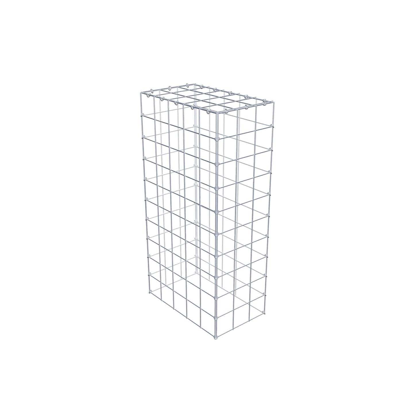 Type 3 oplegkorf 100 cm x 50 cm x 30 cm (L x H x D), maaswijdte 10 cm x 10 cm, C-ring