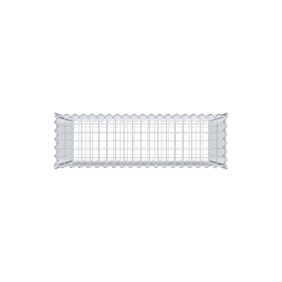 Gabion 100 cm x 70 cm x 30 cm (L x H x P), mailles 5 cm x 5 cm, spirale